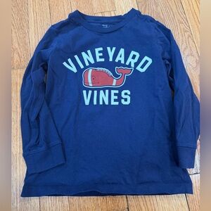 Vineyard Vines Toddler Boy Foot Ball Long Sleeve T Shirt 4T Brand New Never Worn
